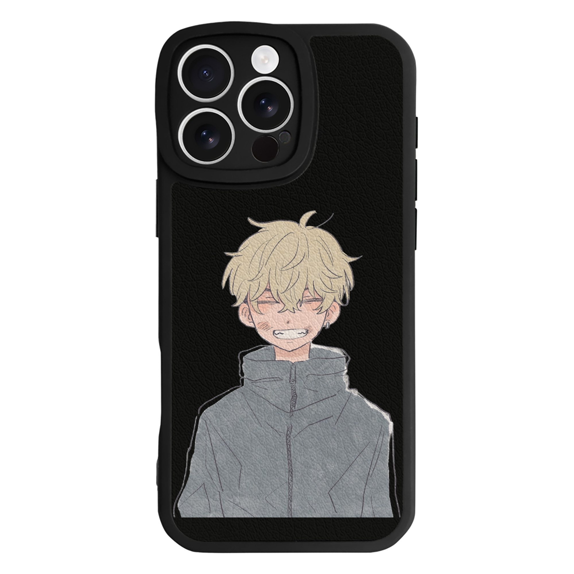 （画像用） 東京リベンジャーズ Tokyo Revengers 【iPhone 16シリーズ対応】シリコンスマホケース（レザー調） 材質：シリコン